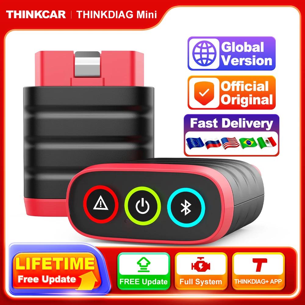 THINKCAR THINKDIAG MINI Scanner Obd2 pour système de Diagnostic automatique complet Obd 2 fonctions,