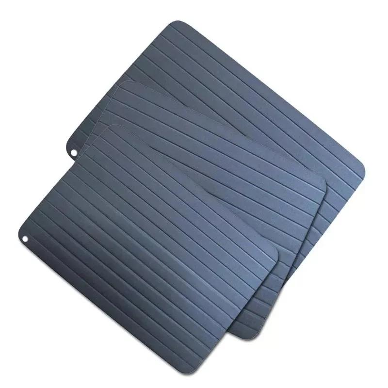 Plateau de dégivrage rapide, 1 pièce, pour aliments surgelés, viande, fruits, plaque de dégivrage ra