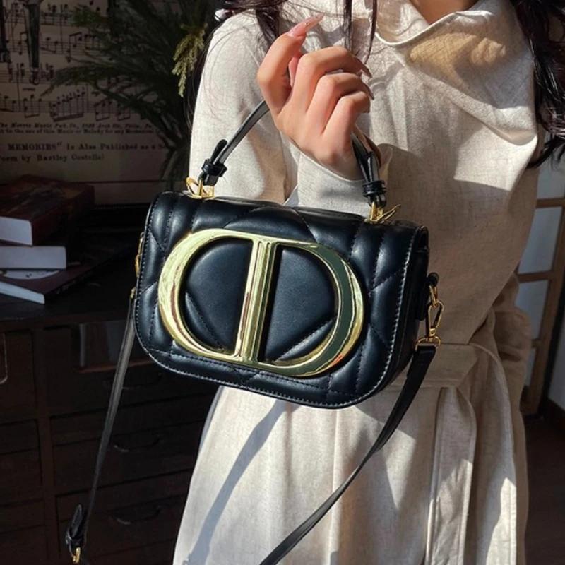 Sac à main en cuir classique élégant de luxe de créateur célèbre pour femmes, sac à bandoulière, sac