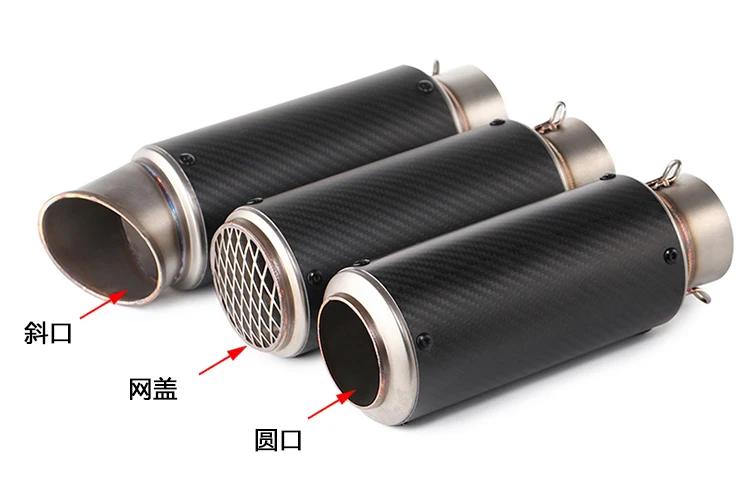 Silencieux universel en fibre de carbone pour moto, GP-Project, Suzuki GSXS1000, Kawasaki Versys 100