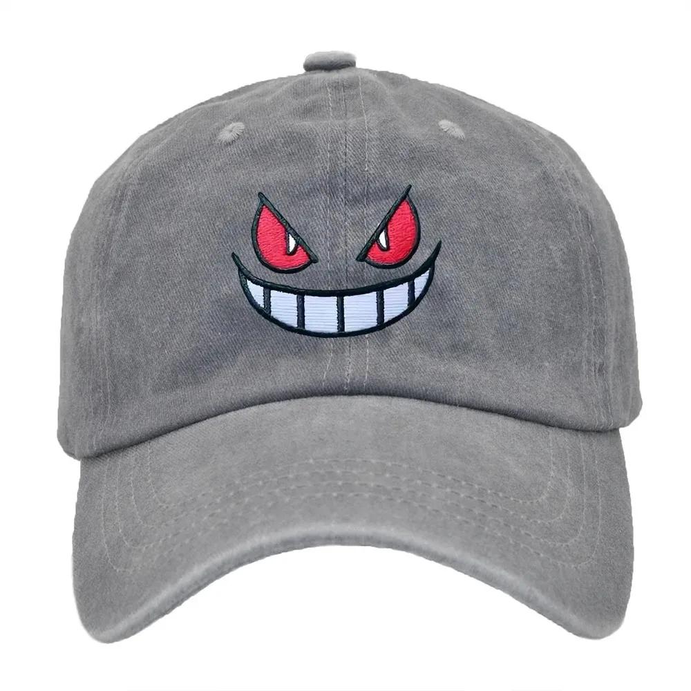 Anime Pokemon Gengar casquettes de Baseball chapeaux de relance casquettes de sport réglables chapea