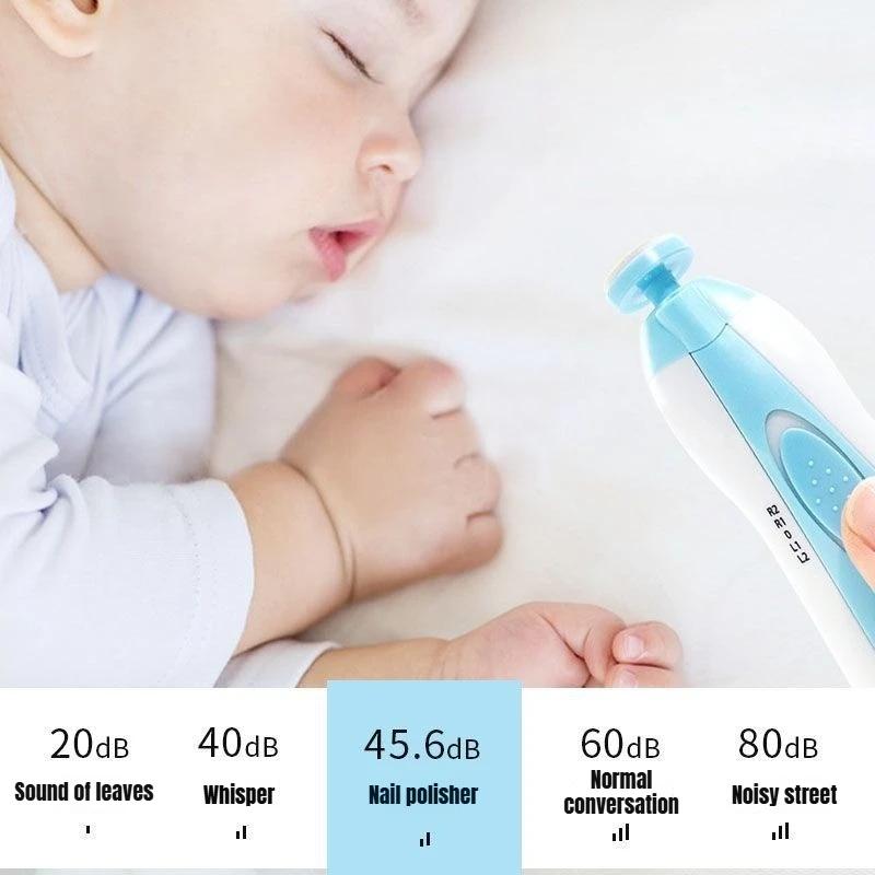 Coupe-ongles électrique multifonctionnel pour bébé, ensemble d'outils de manucure, coupe-ongles pour