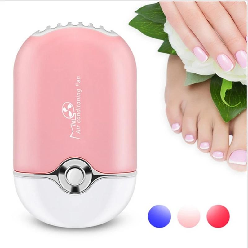 Nouveau USB Mini ventilateur climatisation ventilateur USB ventilateur de charge cils sèche-cheveux 