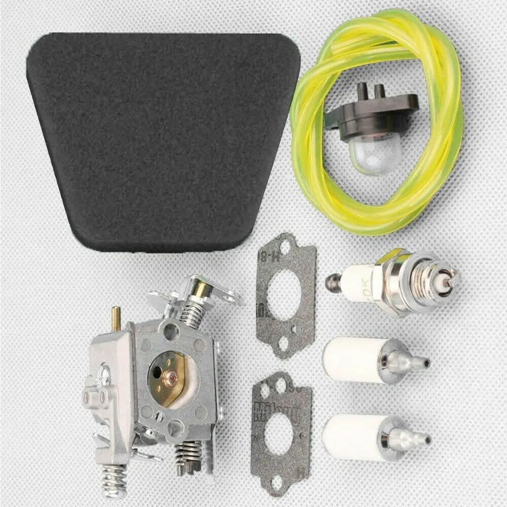 Kit de carburateur de tronçonneuse pour Partner 351 352 370 371 Poulan 2050 2055 2115 2150 2175 McCu