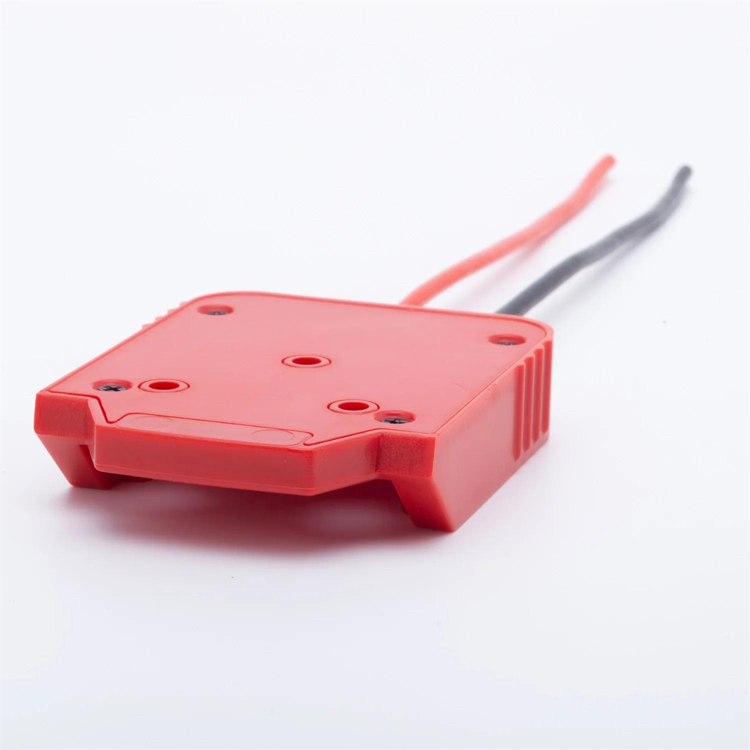 Adaptateur de batterie DIY pour batterie Lithium-ion Lidl Parkside X20V Team, fils 14AWG