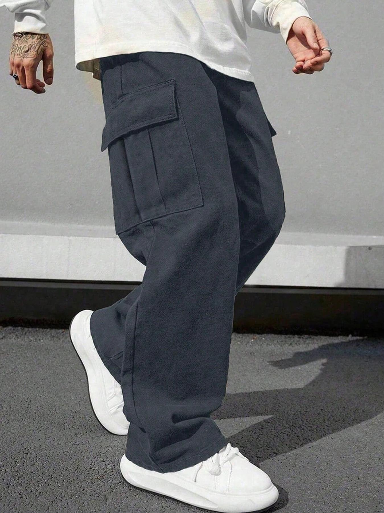 Salopettes pour garçons, pantalons pour garçons, pantalons amples pour enfants de taille moyenne et 
