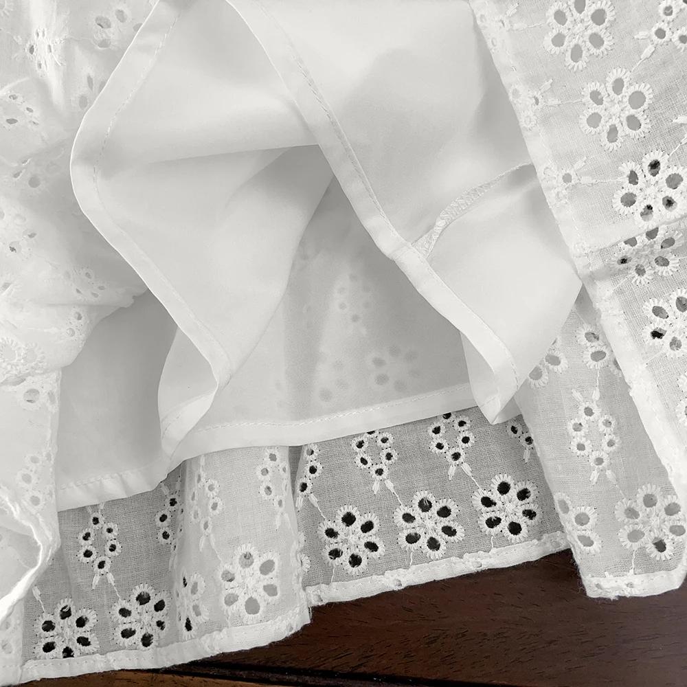 Bear Leader – robe d'été pour filles, Design découpé, à la mode, écharpe, blanche, vacances, longueu