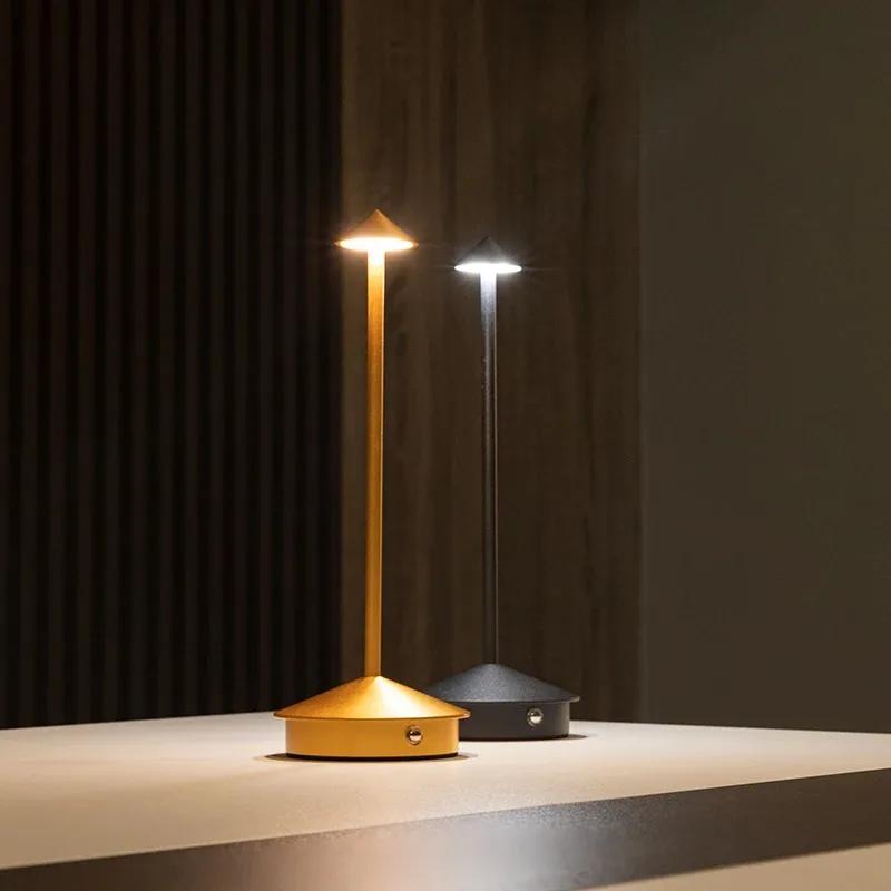 Lampe LED tactile aste de type C, lampe de table créative, adaptée à la salle à manger, à l'hôtel, a