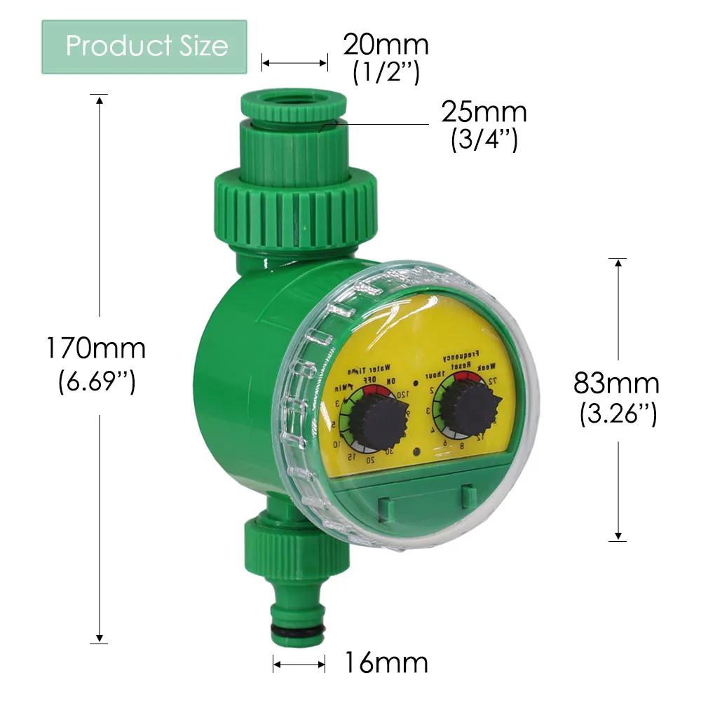 Arroseur automatique pour eau de jardin, robinet à bille durable, contrôleur d'irrigation programmab