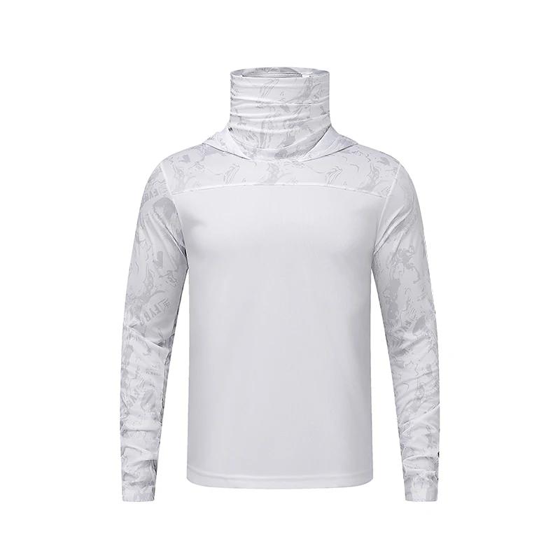 T-shirts d'été Ultra-fins Protection solaire maille légère Patchwork Camouflage soie glacée sport él