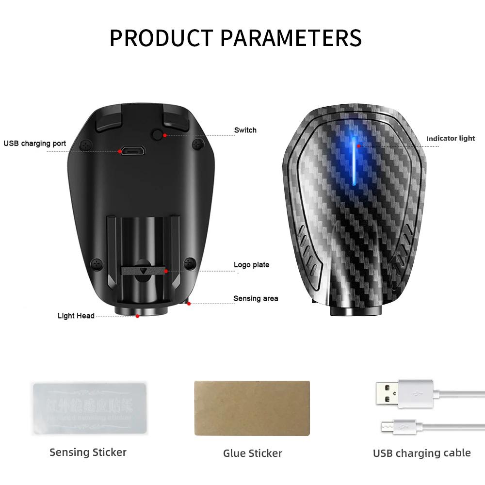 2 pièces USB Rechargeable N Logo porte de voiture HD lampes LED projecteur courtoisie bienvenue lumi