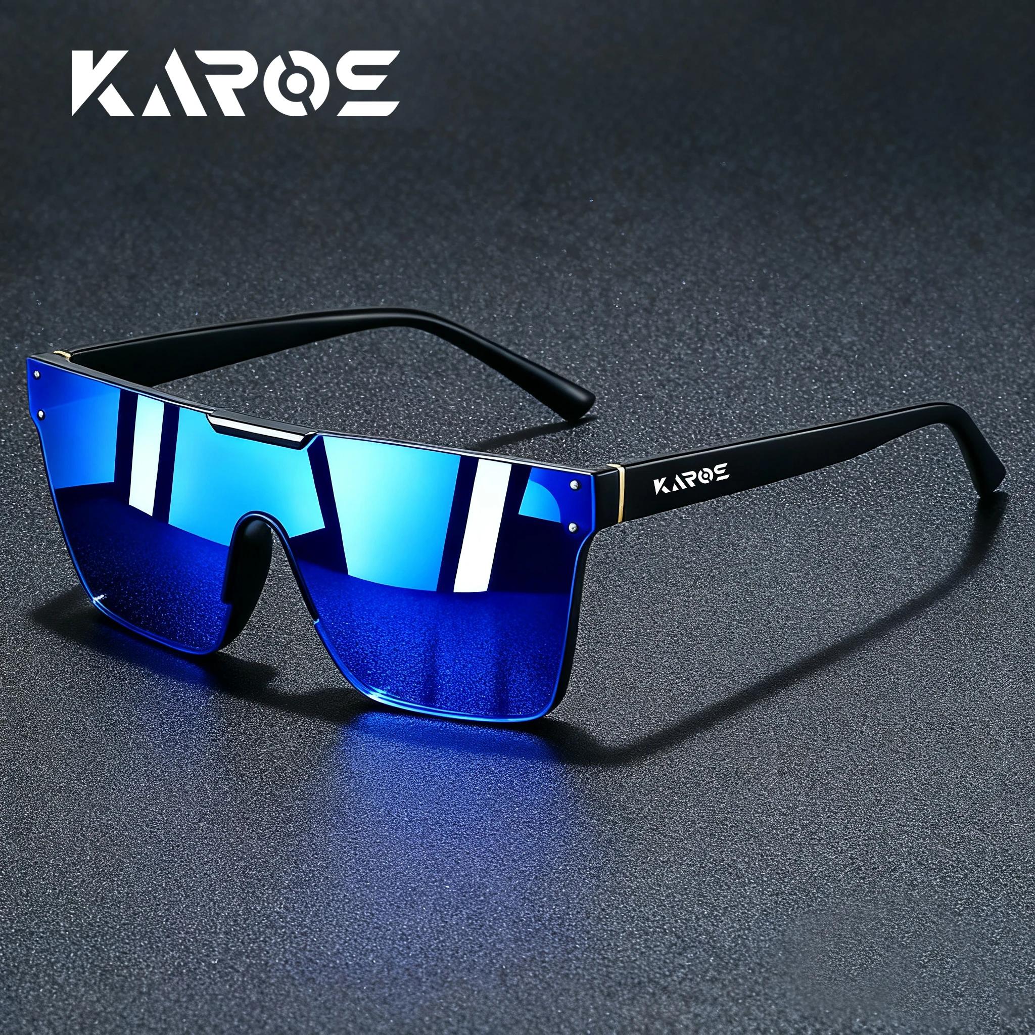 Lunettes de soleil KAROS avec technologie UV400, verres résistants aux rayures, conçues pour la pêch