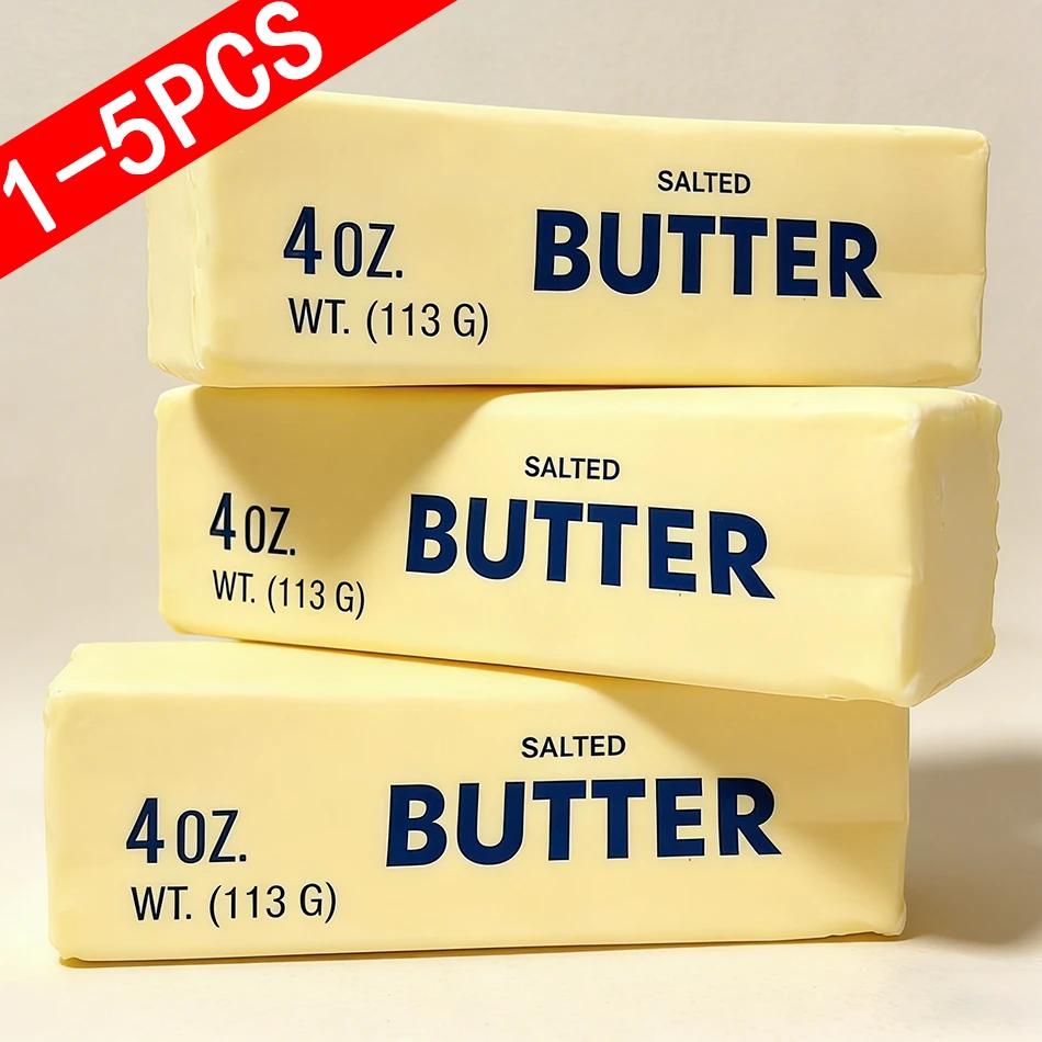 1-5 PIÈCES Jouet Squishy Bâton de Beurre à Remontée Lente, Jouet à Presser Anti-Stress, Cadeau Relax