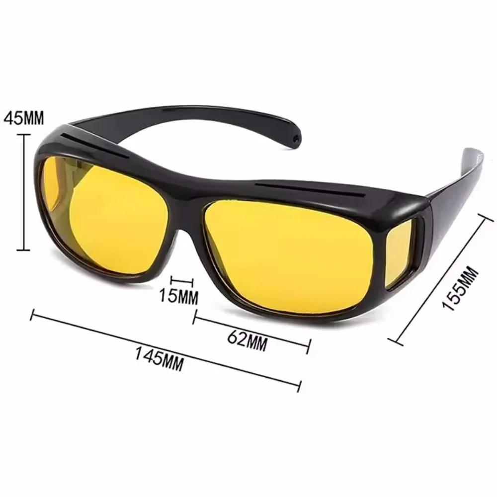 Lunettes de conduite anti-éblouissement vision nocturne, accessoires intérieurs de voiture, lunettes