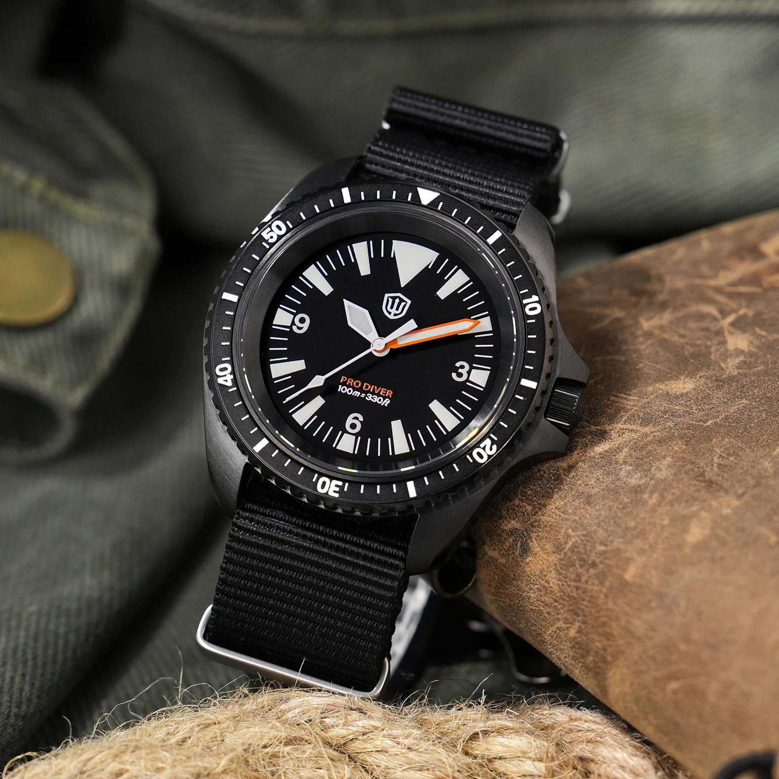 Watchdives WD1980 V3 montre de luxe VH31 balayage secondes mouvement à Quartz AR revêtement verre sa