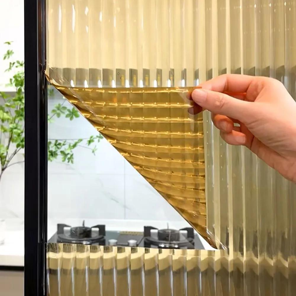 Un film pour fenêtre en verre Changhong multicolore, translucide auto-adhésif, film antidéflagrant p