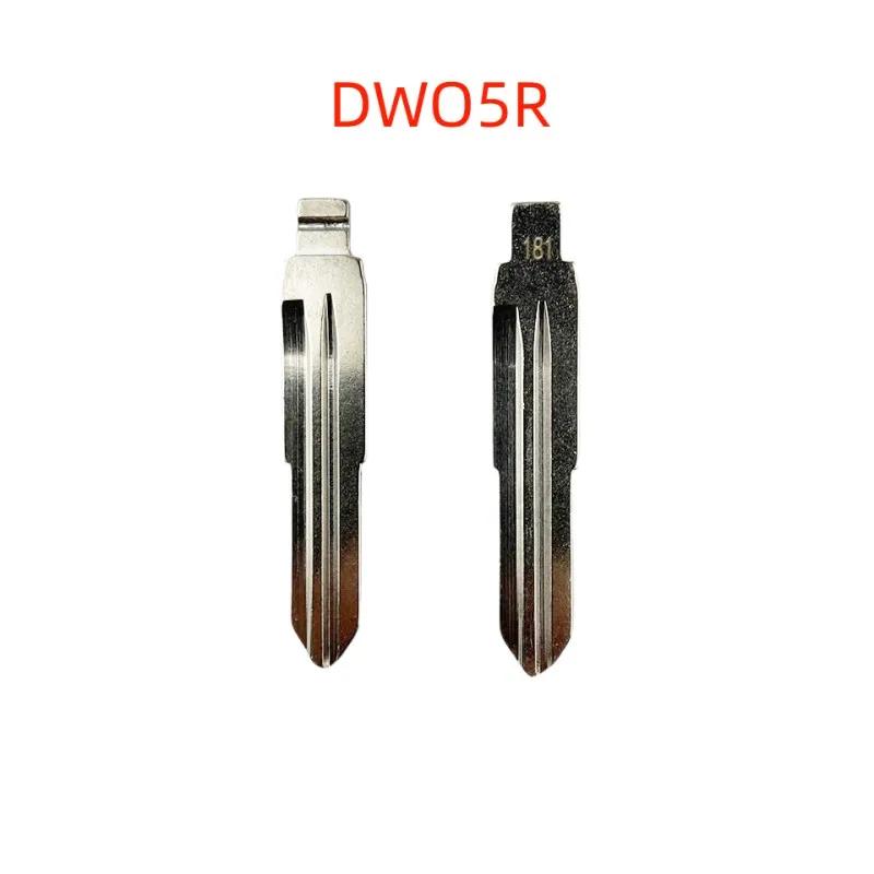 Bouton de clé 10 pièces 181 #   KD clé lame DWO5R clé à rabat en métal clé de rechange vierge pour X