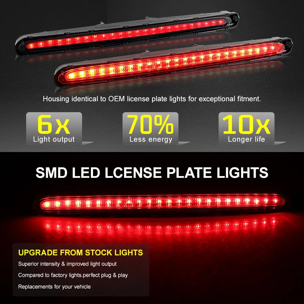Troisième feu stop arrière à LED rouge, montage haut, A2118201556 2118201556 2118200156, adapté pour