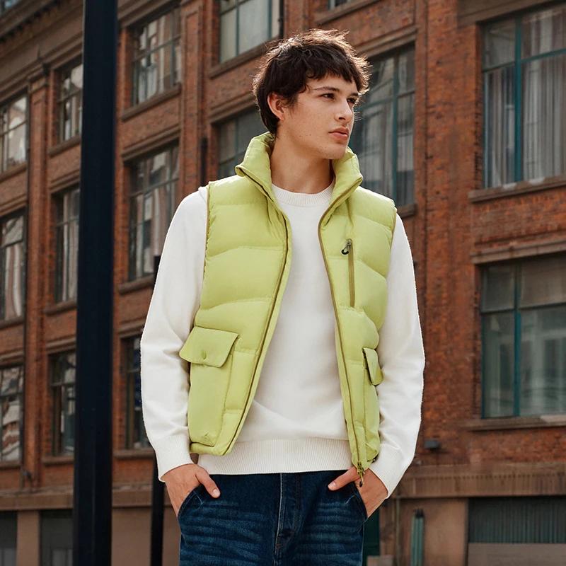 Semir vers le bas gilet hommes hiver 80% vers le bas remplissage trois résistant 2025 nouveaux Sport