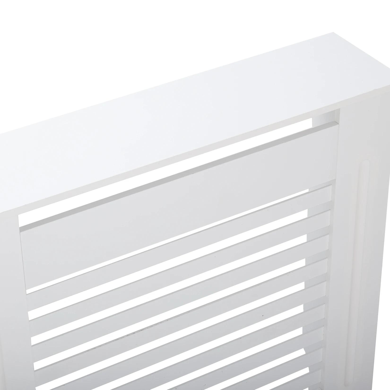 Couvercle de radiateur Super haut de 100CM, étagère à gril solide, armoire en MDF, Style moderne Ver