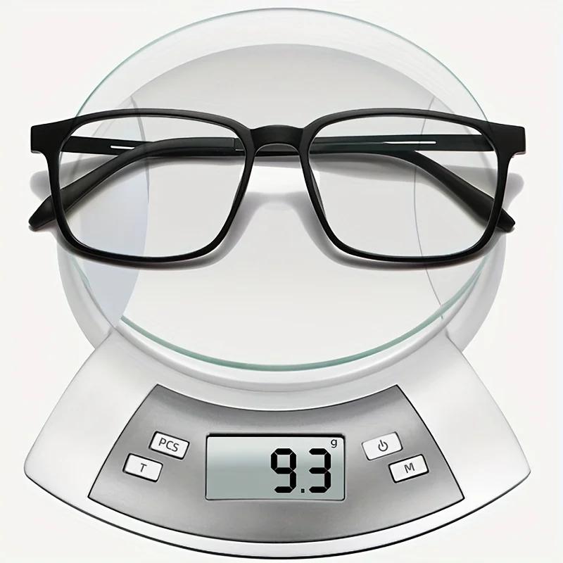 Lunettes de lecture multifocales progressives, monture en titane, unisexe, Anti-lumière bleue, presb
