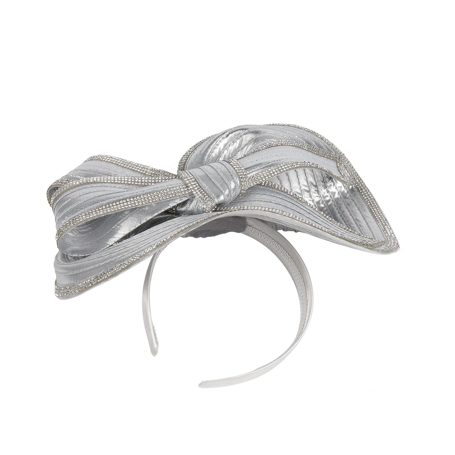 Femmes Fascinators chapellerie chapeau fête mariage chapeau à large bord Fedora Kentucky Derby casqu