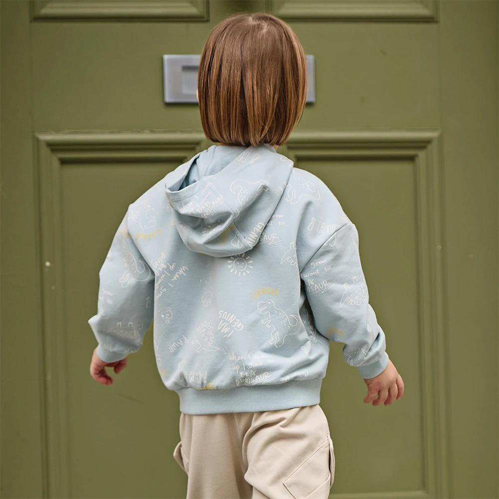 Vestes à capuche pour enfants Dave Bella, automne printemps, vêtements pour garçons, mode enfant, ve
