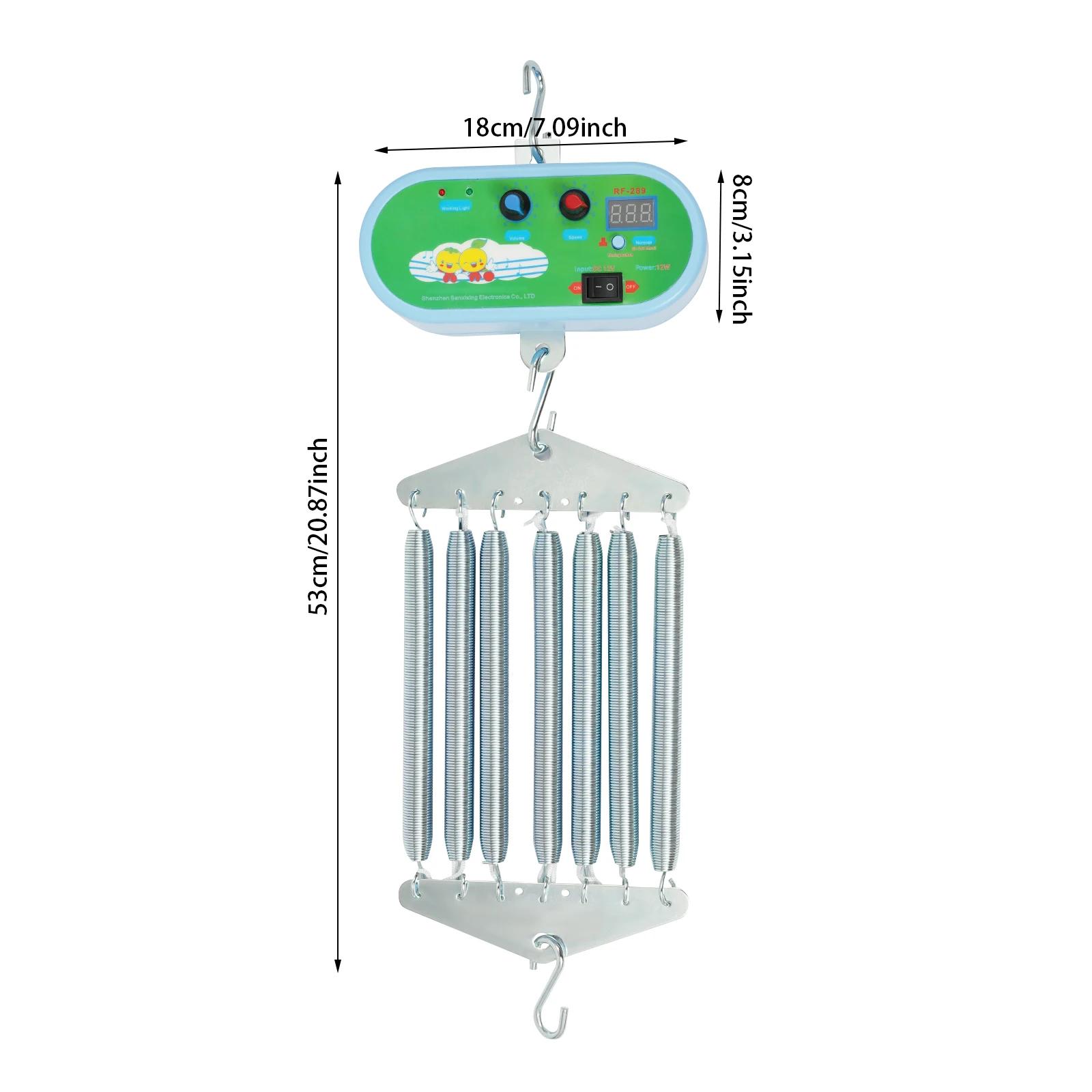 Contrôleur de balançoire pour bébé à 7 ressorts, berceau électrique, contrôle du berceau pour bébé, 