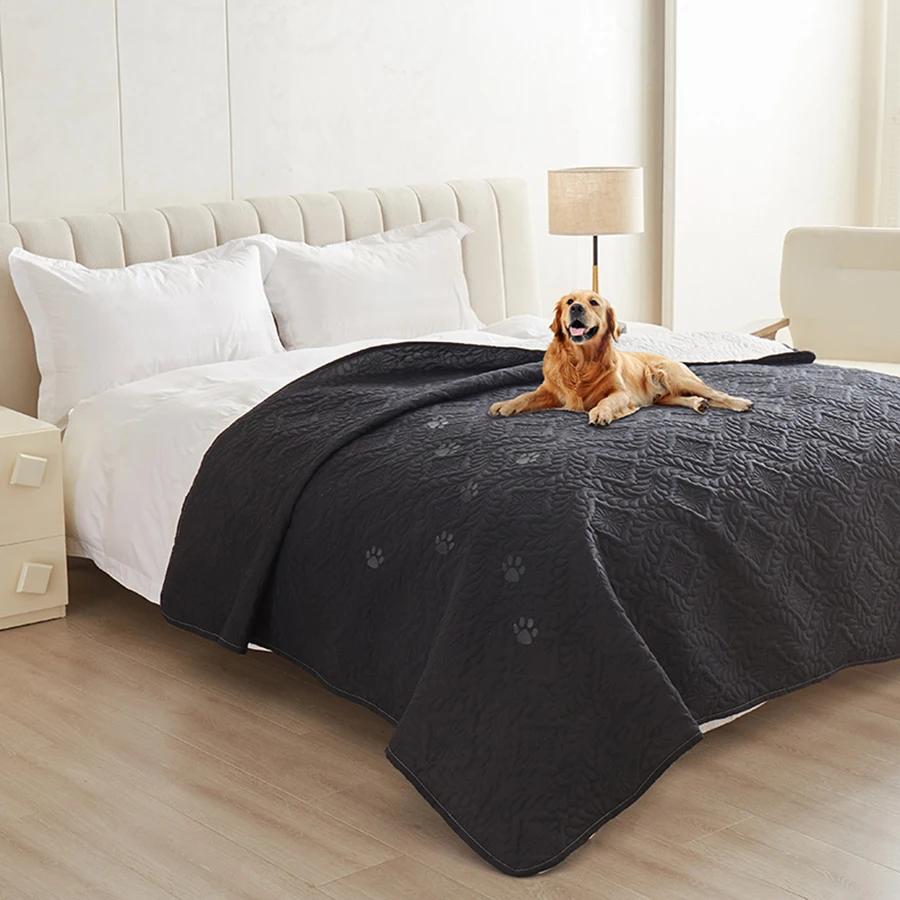 Housse de lit imperméable pour chien, couverture pour meubles, protection de lit, housse de canapé p