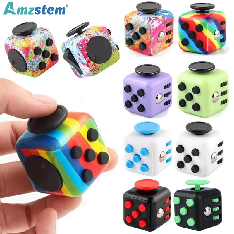 Fidget Cube anti-Stress main Spinner décompression jouet pour autisme tdah anxiété jouets sensoriels