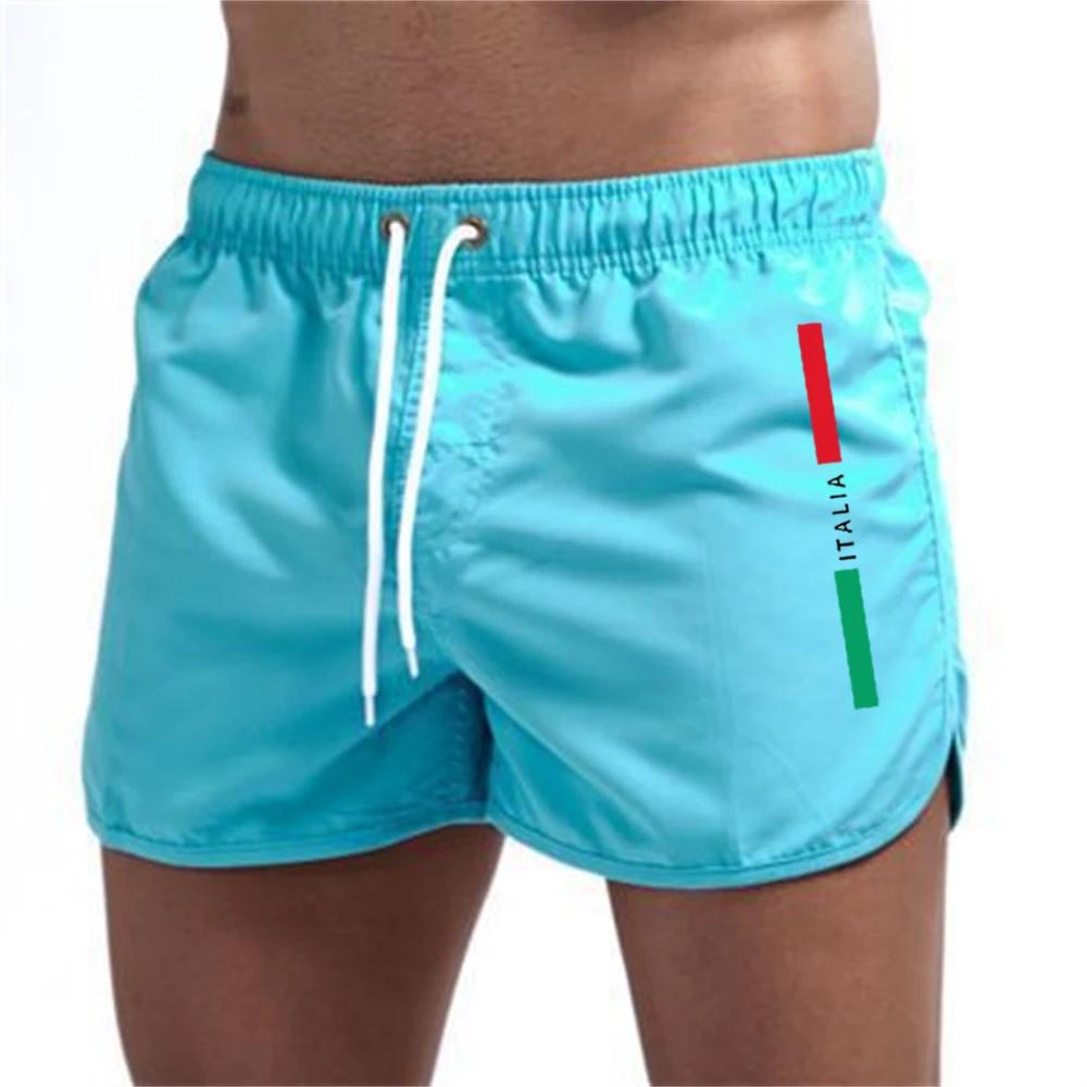 Nouveaux shorts de plage à séchage rapide pour hommes shorts de fitness maillots de bain d'été loisi