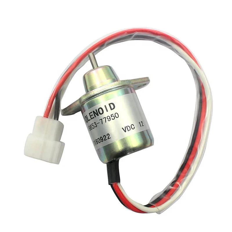 Électrovanne de commande d'arrêt de carburant 1503Petr12S5SUC5S Yanmar 119653-77950 SA-4562T