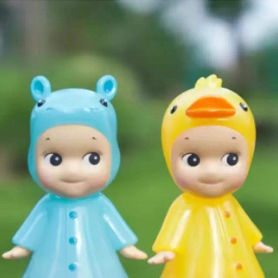 Figurine mini en boîte surprise de la série I Love Rainy Day, adorable poupée de dessin animé, jouet