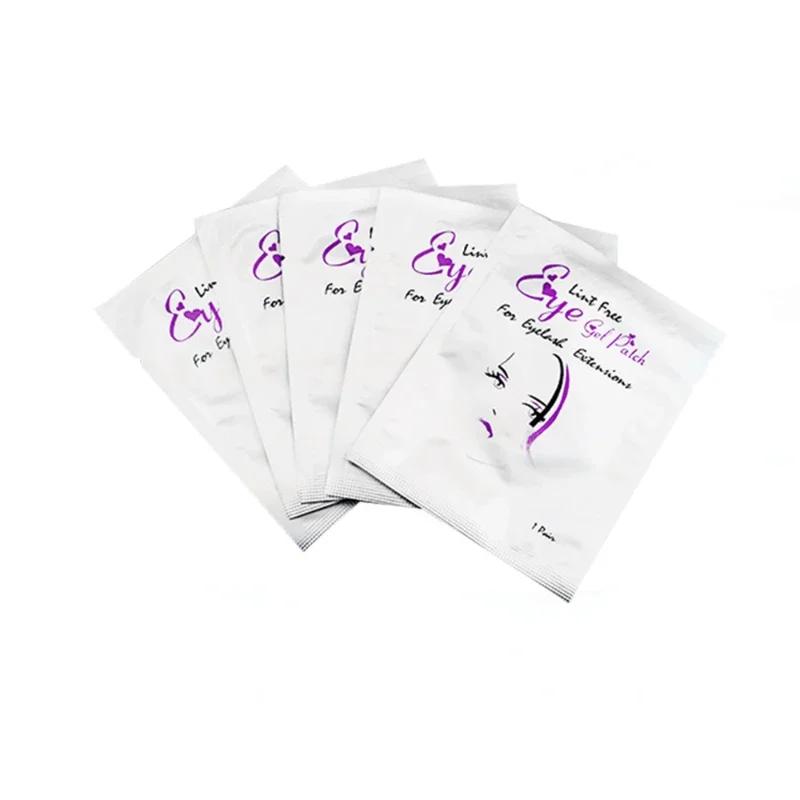 500 pièces en gros Hydrogel Gel patchs pour les yeux pour Extension de cils Eyepads patch de cils ma