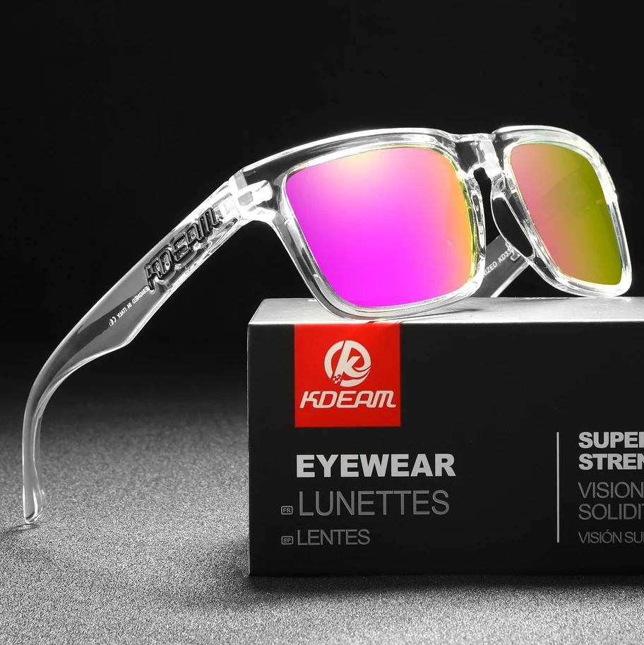 2025 Kdeam lunettes de soleil polarisées de haute qualité pour femmes hommes mode unisexe marque pop