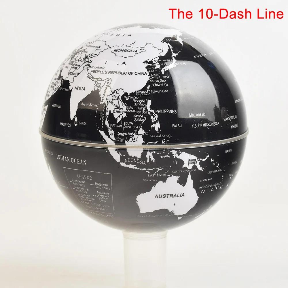 Globe Flottant Magnétique LED avec Carte du Monde, Lampe Électronique Antipassionnée, Boule Lumineus
