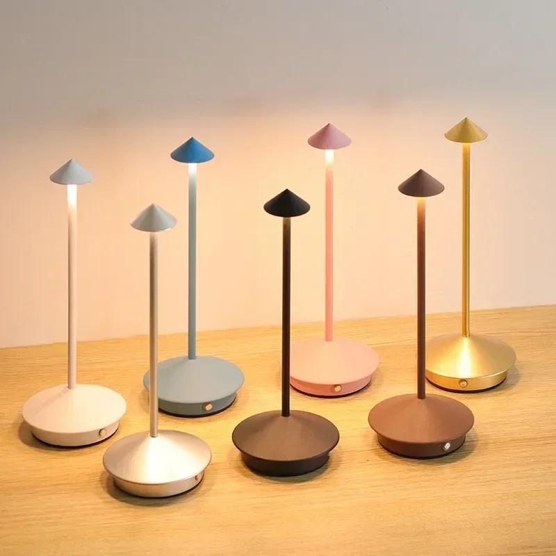 Lampe LED tactile aste de type C, lampe de table créative, adaptée à la salle à manger, à l'hôtel, a
