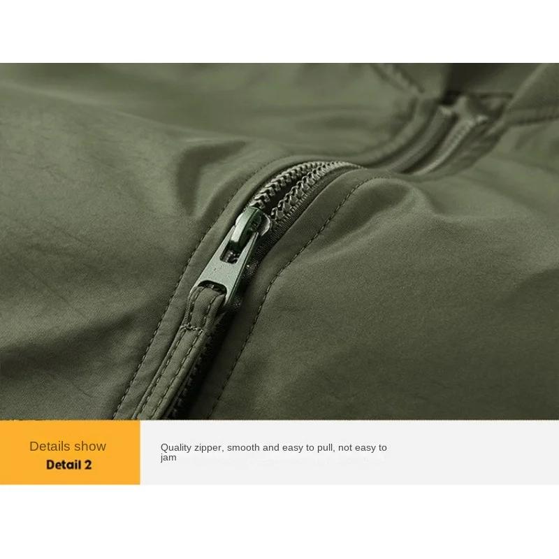 Jeep esprit pilote veste extérieure col montant vêtements de travail costume de baseball hommes prin