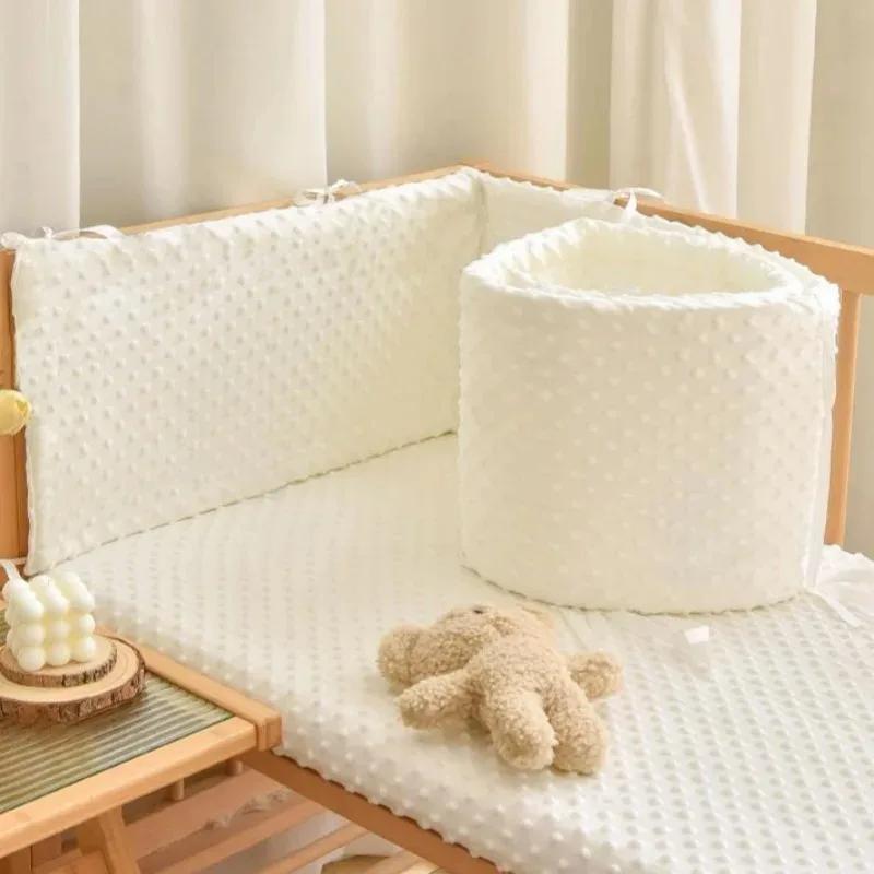 Garde-corps épais pour berceau, Protection pour chambre de bébé, couleur unie, clôture de berceau, P
