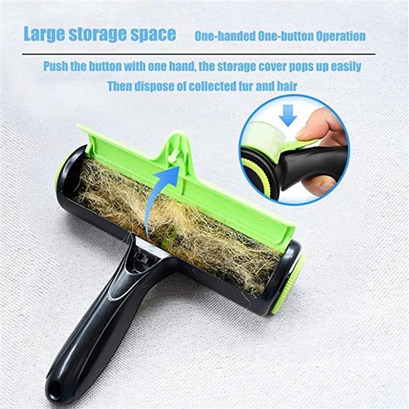 Rouleau à peluches pour enlever les poils de chien, brosse pour animaux de compagnie, enlève les poi