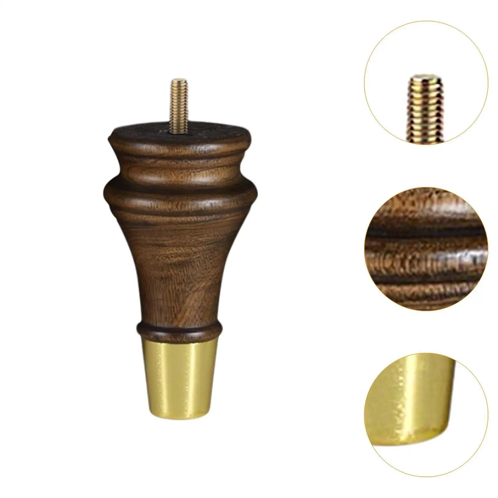 4 pièces pieds de meubles en bois pieds de canapé pieds de Support Design rétro classique moderne re