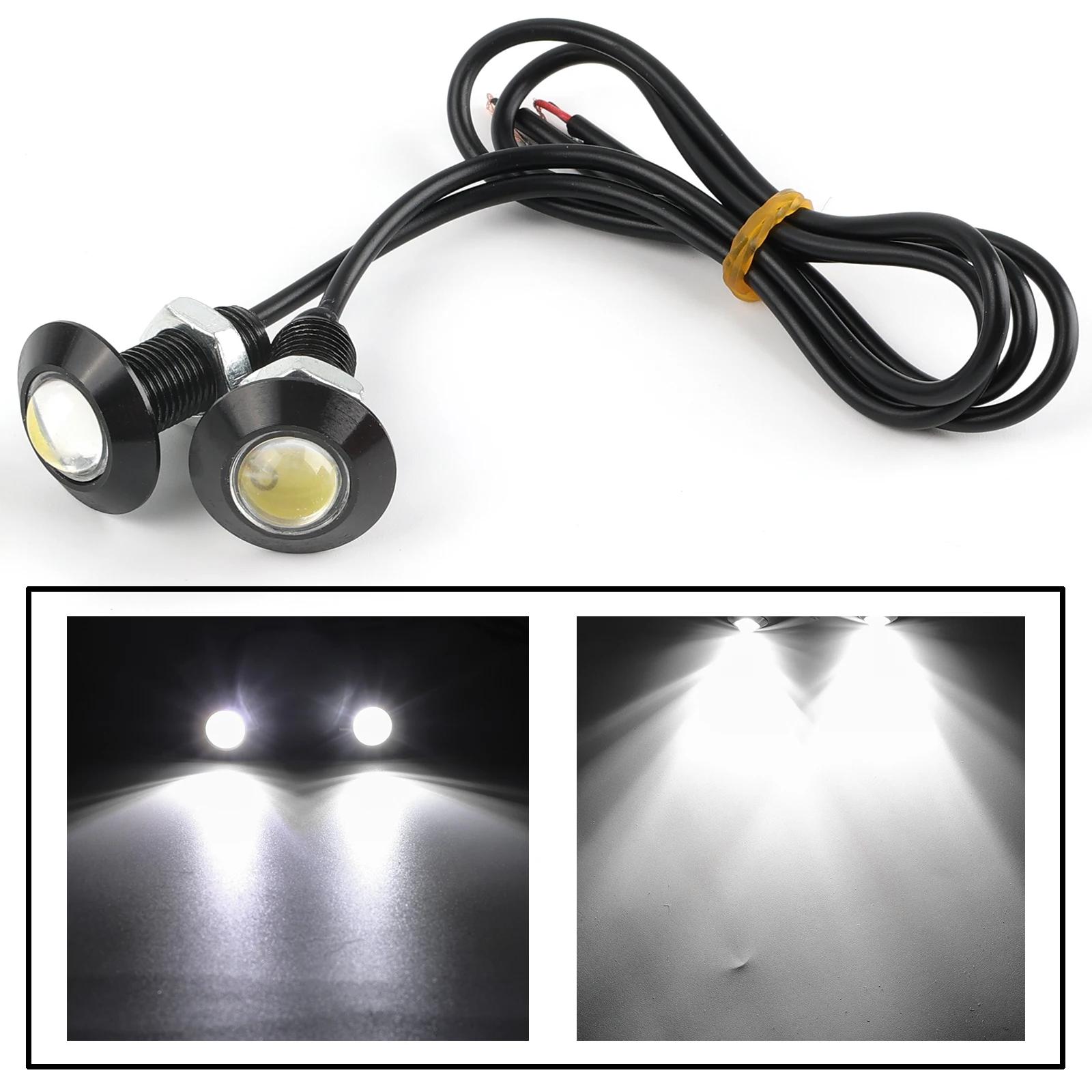 Eclairage de calandre LED Eagle Eye, antibrouillard blanc Hawkeye ultra fin, feu de plaque d'immatri