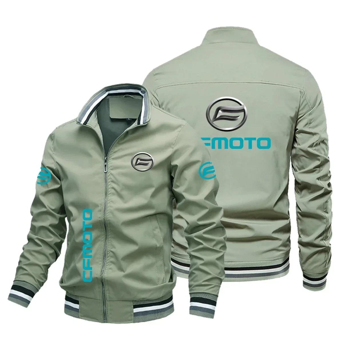 CFMOTO – vêtements de moto coupe-vent pour hommes, vêtements de baseball décontractés, escalade en p