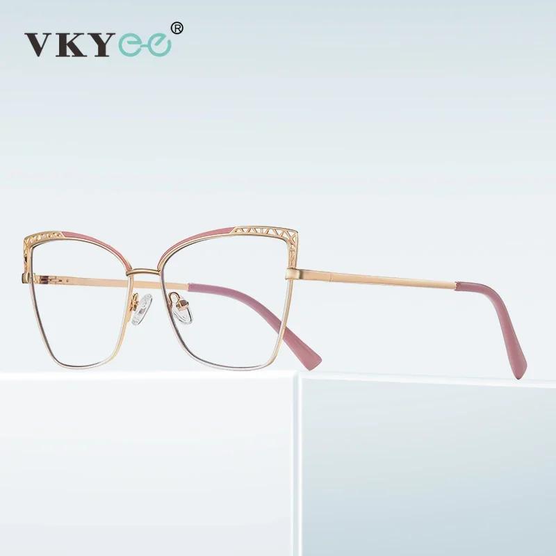 VICKY mode cadre optique marque Design femmes lunettes peuvent personnalisés Prescription Anti-lumiè