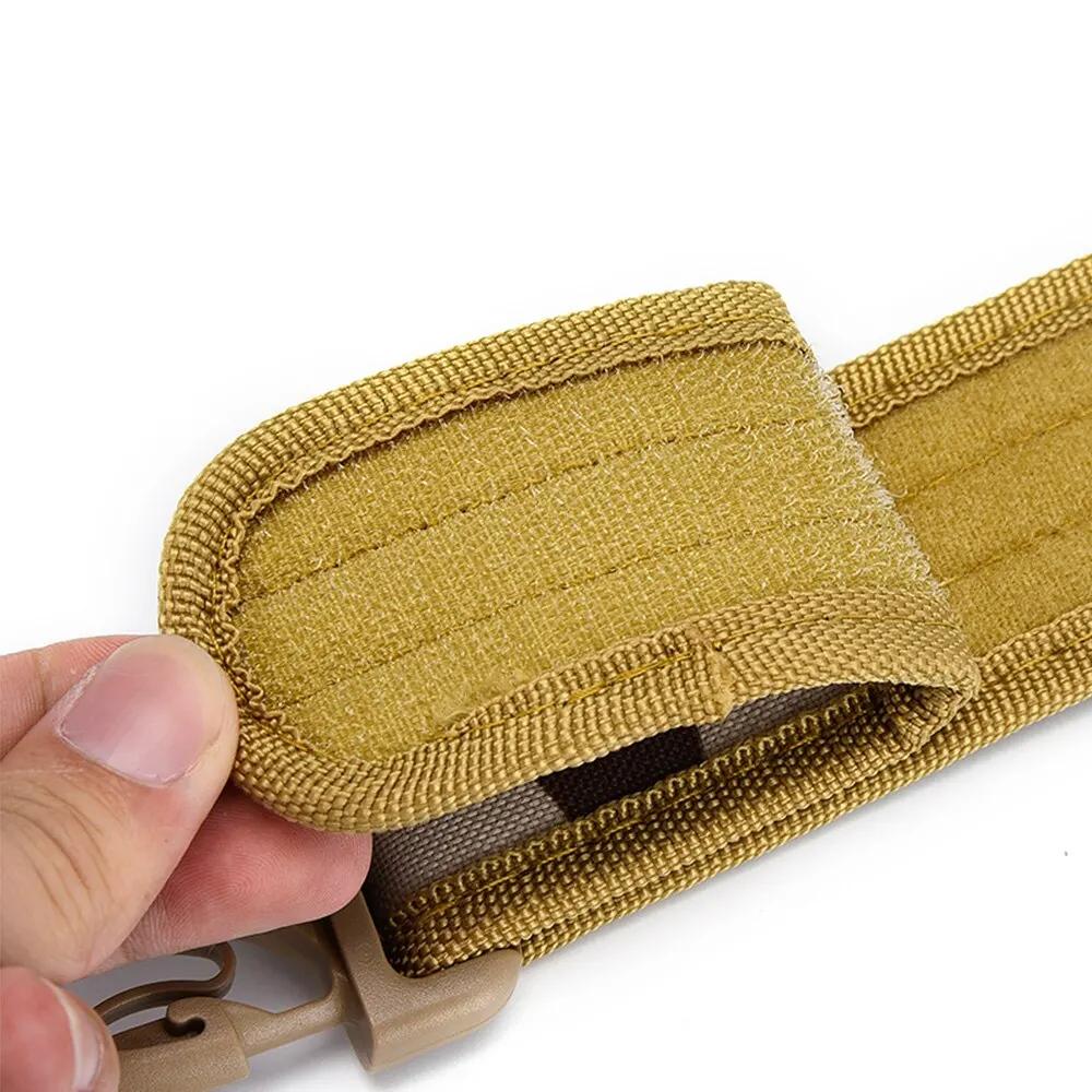 Ceinture tactique de Camouflage en plein air pour hommes, ceinture en tissu Oxford, ceinture d'alpin