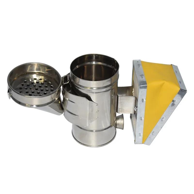Fumoir d'apiculture en acier inoxydable pour ruches, fumoir à abeilles pour enfants, outils d'apicul