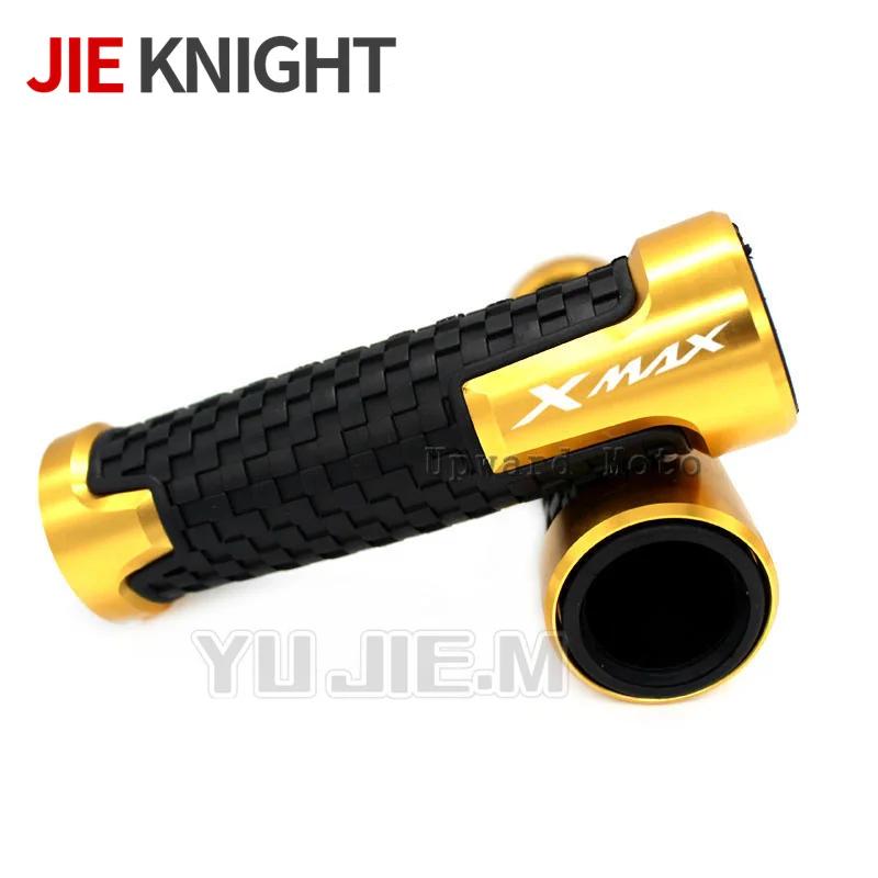 Poignées de Guidon de Moto XMAX 7/8 Pouces, 22mm, Bouchon d'Extrémité pour Xmax 125 250 300 400 2013