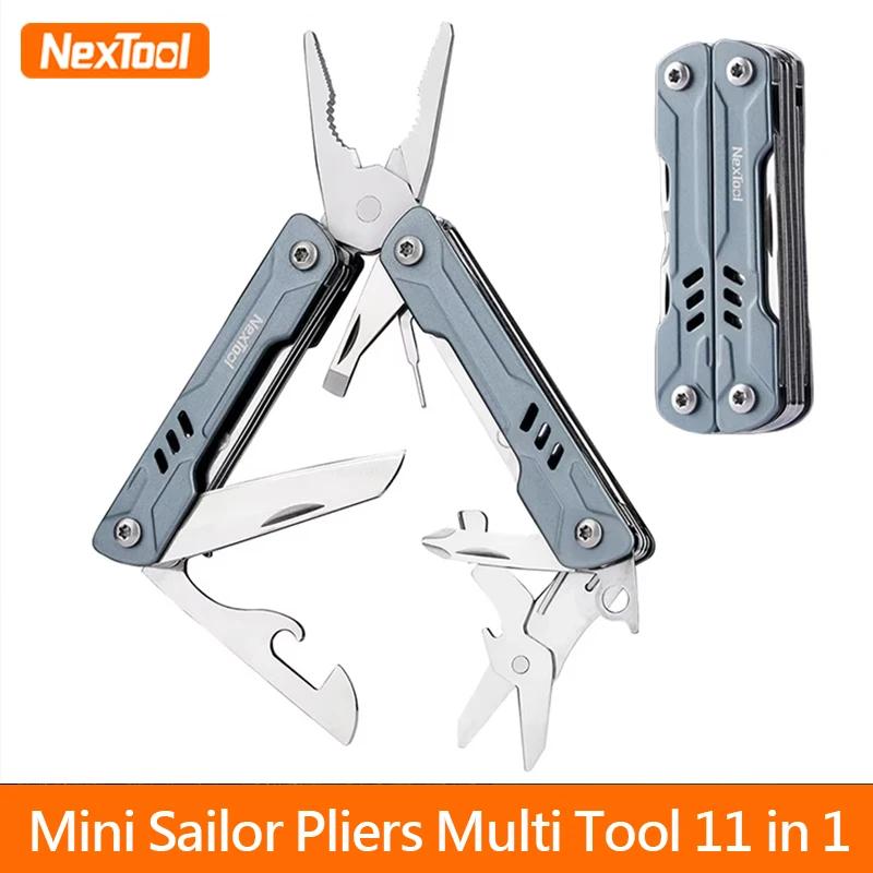 NexTool S11 11 en 1 Mini pince à marin multi-outils couteau de poche outils pliants coupe-fil extéri