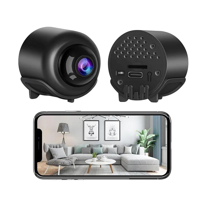 Caméra surveillance bébé WiFi 1080P HD - Moniteur vision nocturne intérieur - Caméra IP audio vidéo