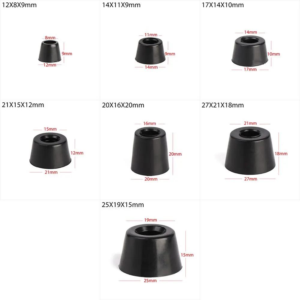 Pieds de meubles antidérapants, 10 pièces, haut-parleur noir, boîte de Table de lit, coussinet de ch